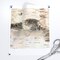 Small White Birch Pale Nature Bark Tree Woodland Custom Printed Fabric by Spoonflower Various Fabrics by the Yard or Fat Quarter